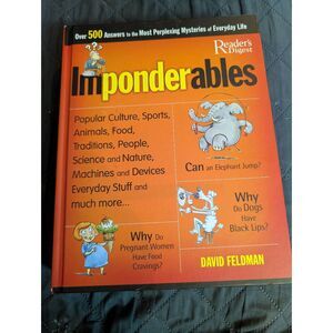 Imponderables. Entertaining Readers digest novel